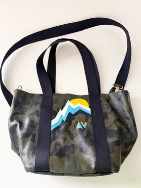 Corroon Baby Daddy Camo Tote Bag Crossbody Carryall Shopper Weekend Travel Work